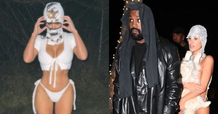 Kim Kardashian UPODABNIA się do Bianki Censori? Była żona Westa pozuje w kominiarce, wyzywającym topie i stringach. Brzmi znajomo?
