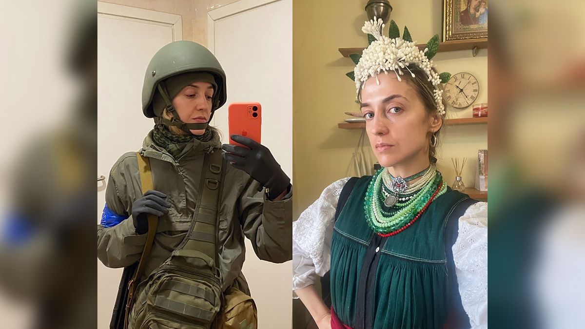 Niedawno fotografowała piękno folkloru. Dziś walczy na froncie z Rosjanami 1