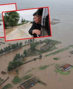 Kim Dzong Un prosto z wody. Zdjęcia z akcji ratunkowej obiegły świat