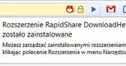 Jak automatycznie pobierać pliki z Rapidshare i MegaUpload w Google Chrome?