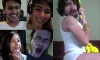 "Wrecking Ball" w wersji Chatroulette!