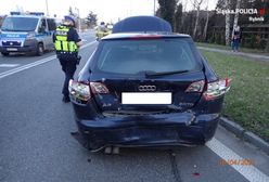 Rybnik. Pijany kierowca ciężarówki bez uprawnień. Uderzył w auto z dzieckiem