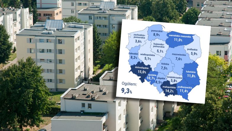 Mapa tańszych mieszkań w Polsce. Tu nie dotarła drożyzna