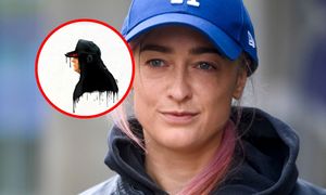 Matylda Damięcka pokazała Trumpa w burce. Grafika o wojnie