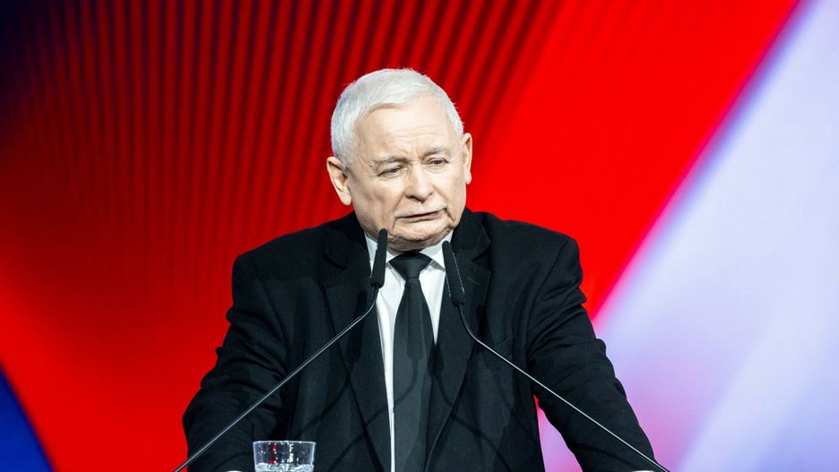 Konferencja PiS Bia?o-Czerwoni
27.04.2024 Warszawa Konwencja PiS fot. Jacek Dominski/REPORTER
N/z: Jaroslaw Kaczynski
Jacek Dominski/REPORTER