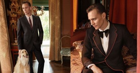 Tom Hiddleston w kampanii Gucci
