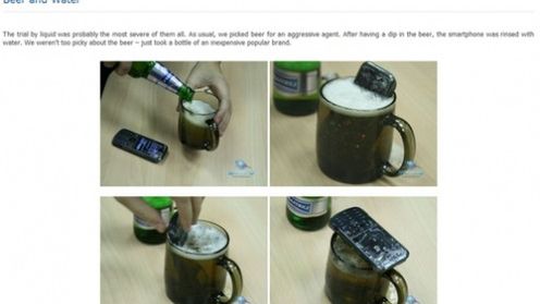 Motorola ZN5 poddana torturom 1