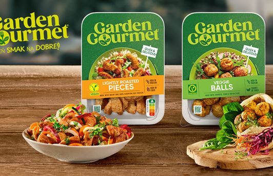 Roślinne zamienniki mięs Garden Gourmet z nową identyfikacją wizualną