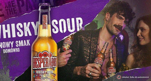 Na rynek wchodzi Desperados Whisky Sour, debiut wsparty kampanią