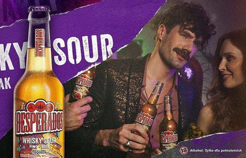 Na rynek wchodzi Desperados Whisky Sour, debiut wsparty kampanią