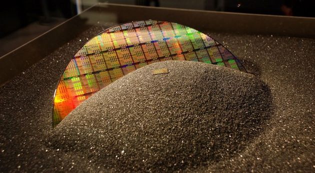 Intel - wafel krzemowy