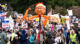 Masowe protesty w USA. Amerykanie wyszli na ulice przeciw Trumpowi