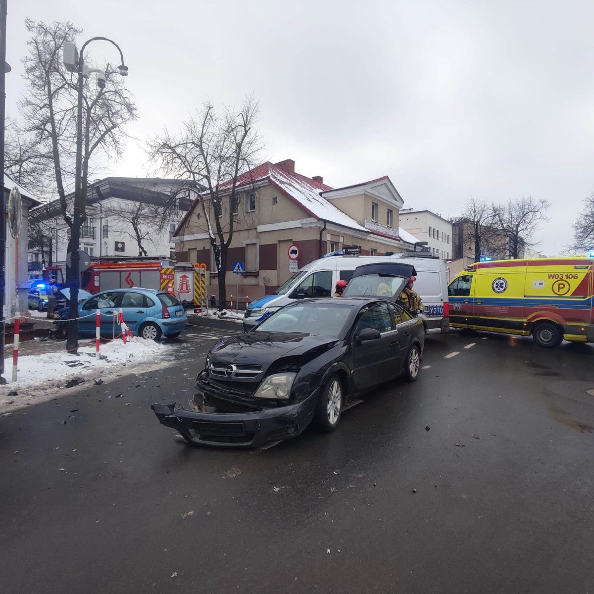 Pilne: Wypadek na ul. Misjonarskiej. Utrudnienia