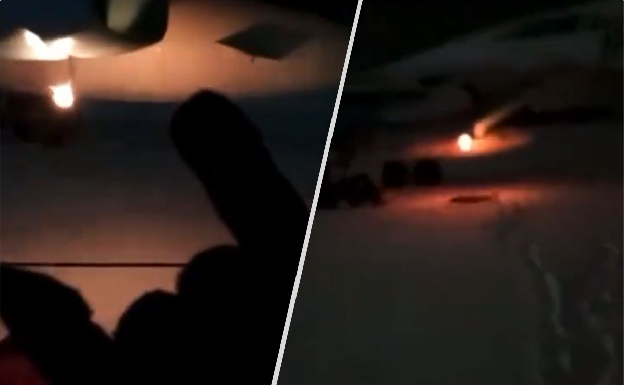 Bombowiec spłonął. Cios w Rosję, w sieci jest nagranie