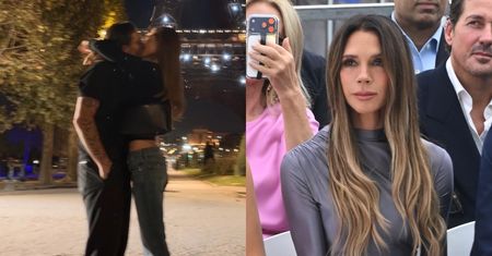 Brooklyn Beckham i Nicola Peltz całują się pod wieżą Eiffla. W tym samym czasie Victoria organizowała nieopodal swój pokaz... (FOTO)