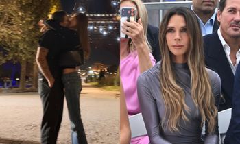 Brooklyn Beckham i Nicola Peltz całują się pod wieżą Eiffla. W tym samym czasie Victoria organizowała nieopodal swój pokaz... (FOTO)