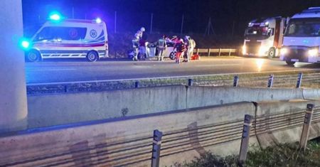 Horror na A1. Mężczyzna nie przeżył, zwierzę też
