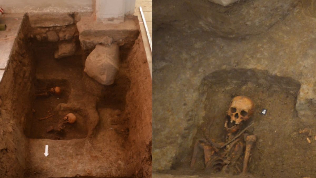 W świątyni w Pączewie znaleziono grób wampira.