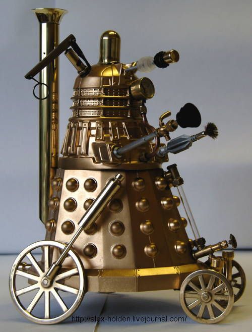 Steampunkowa postać z Doktora Who 2