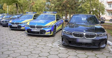 Nowe radiowozy. Wśród nich BMW dla drogówki