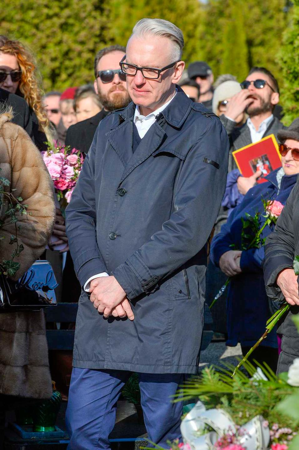 Mariusz Szczygieł - pogrzeb Zofii Czerwińskiej