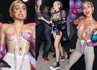 Miley na koncercie była "kokainową wróżką"… (ZDJĘCIA)