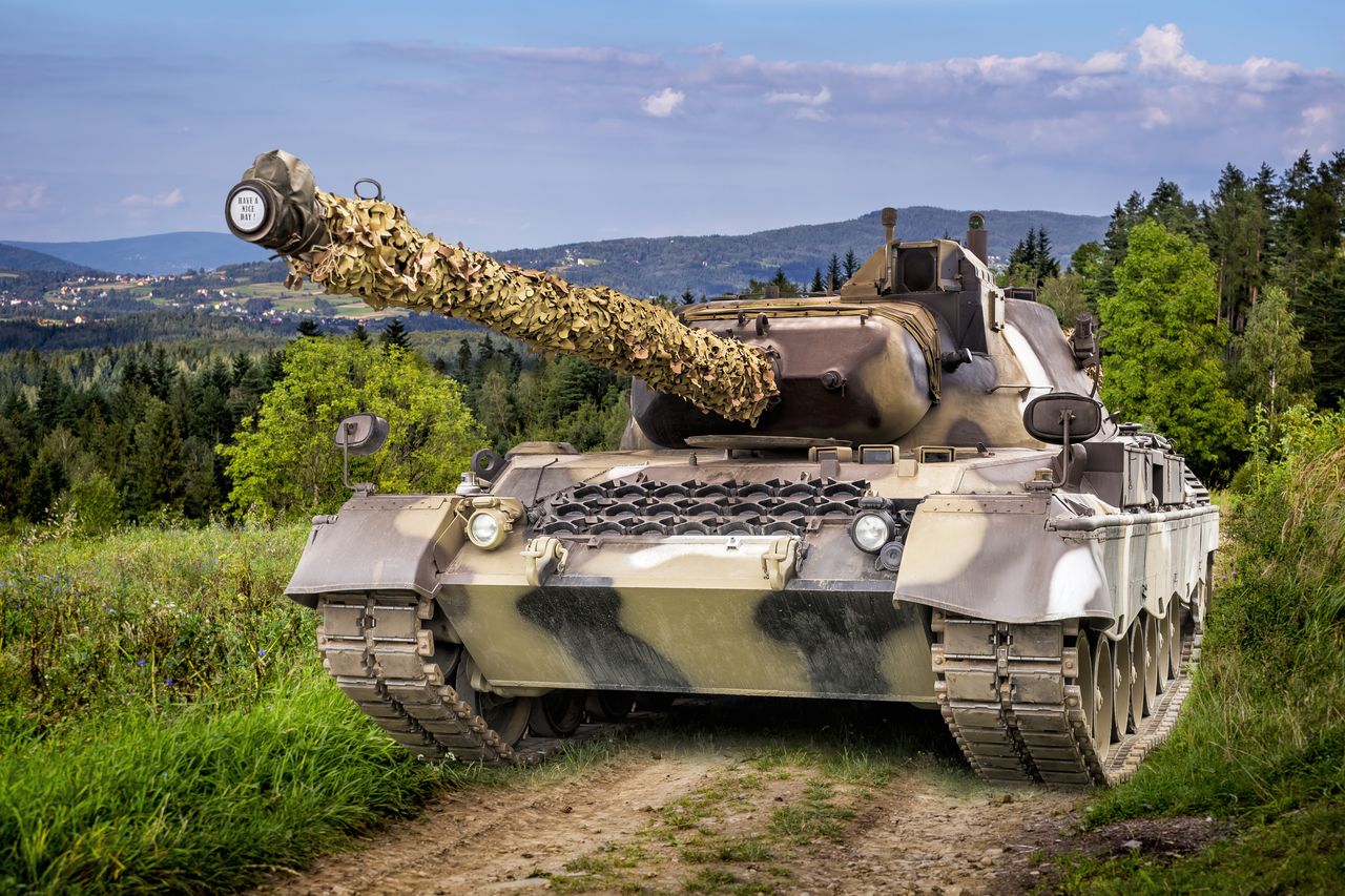 Niemiecki Leopard 1A5 - zdjęcie ilustracyjne