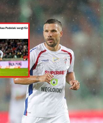 Do Niemiec dotarło, co zrobił Podolski. "Sprawia ogromne kłopoty"