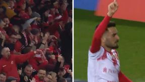 Posłuchaj, jak komentator Canal Plus zareagował na bramkę Widzewa