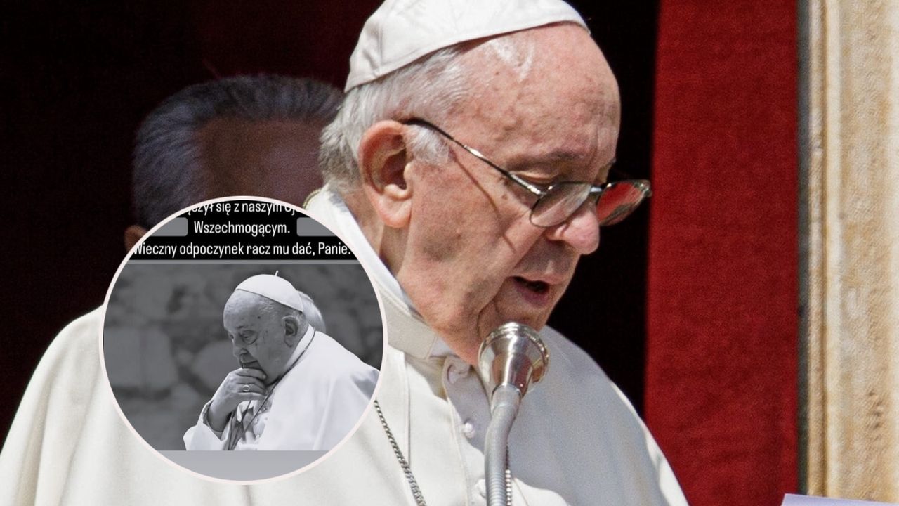 Gwiazdy żegnają papieża Franciszka. "Wieczny odpoczynek"