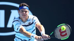 Australian Open: Milos Raonić odpadł w I rundzie. Alexander Zverev bez błysku, ale z awansem