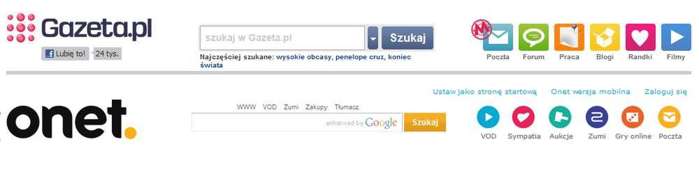 Nowa strona główna Onetu. Co się zmieniło? 2