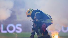 Straż na boisku. Mecz przerwany. Skandal na derbach