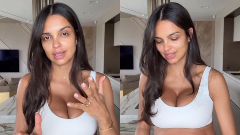 Naturalna Klaudia El Dursi eksponuje ciążowy brzuch