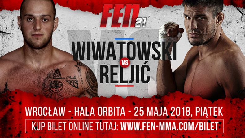 Materiały prasowe / FEN / Kewin Wiwatowski vs Goran Reljic