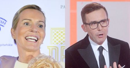 Paulina Smaszcz komplementuje nową fryzurę Macieja Kurzajewskiego: "MÓJ FRYZJER nareszcie modnie go obciął"