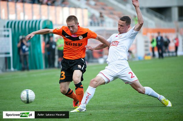 Jakub Bartkowski pokazał się z bardzo dobrej strony w meczu z Zagłębiem Lubin