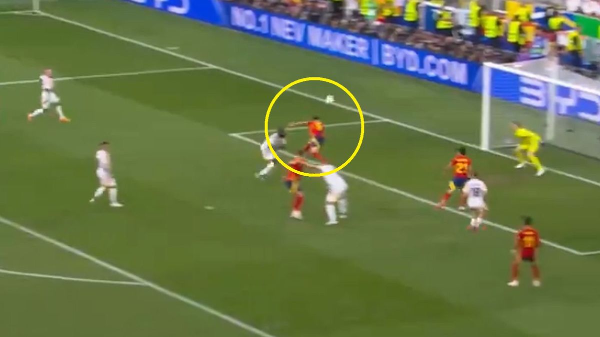 Zdjęcie okładkowe artykułu: Twitter / x.com/sport_tvppl / Na zdjęciu: Mikel Merino zdobywa gola na 2:1 w meczu z Hiszpanią na Euro 2024