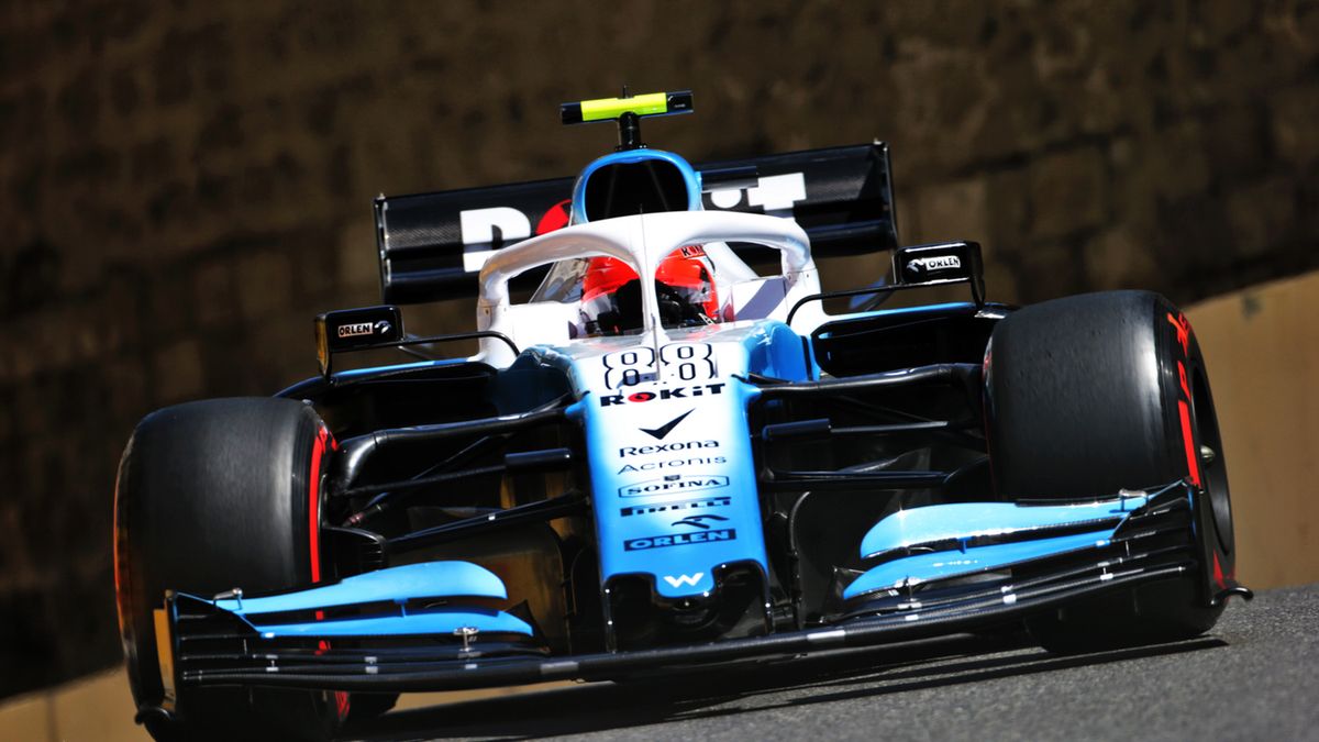 Materiały prasowe / Williams / Na zdjęciu: Robert Kubica na torze w Baku