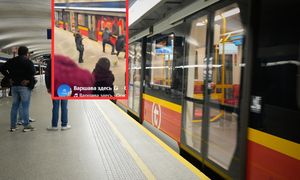 Warszawa. Wandale zniszczyli pociąg metra. Wszystko się nagrało