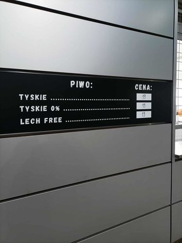 Na zdjęciu: ceny piwa (fot. WP SportoweFakty)