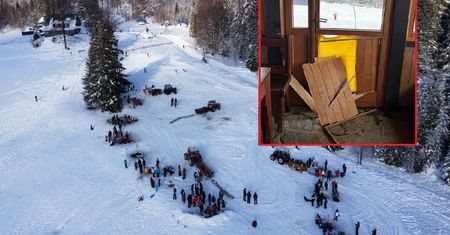 Pijani turyści zmorą w górach. Wdali się w bójkę i zdemolowali drzwi schroniska