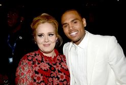 Chris Brown spędził wieczór w domu Adele