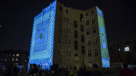 Wrocław. Kinomural. Czarodzieje światła zmienią nadodrzańskie kamienice