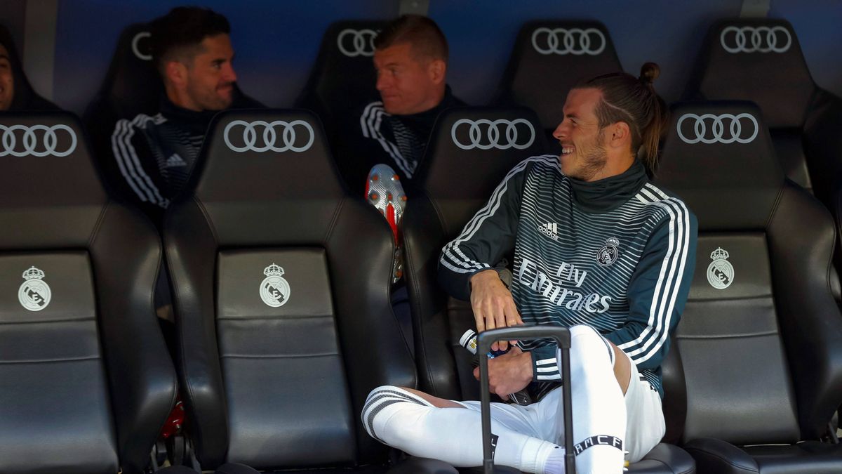 PAP/EPA / Emilio Naranjo / Na zdjęciu: Gareth Bale (z prawej)