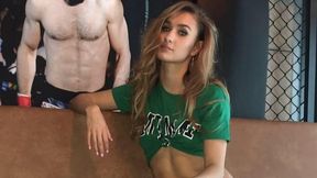 To ona wygrała konkurs na nową ring girl KSW. Zuzia Rams wyprowadzi "Pudziana" do walki