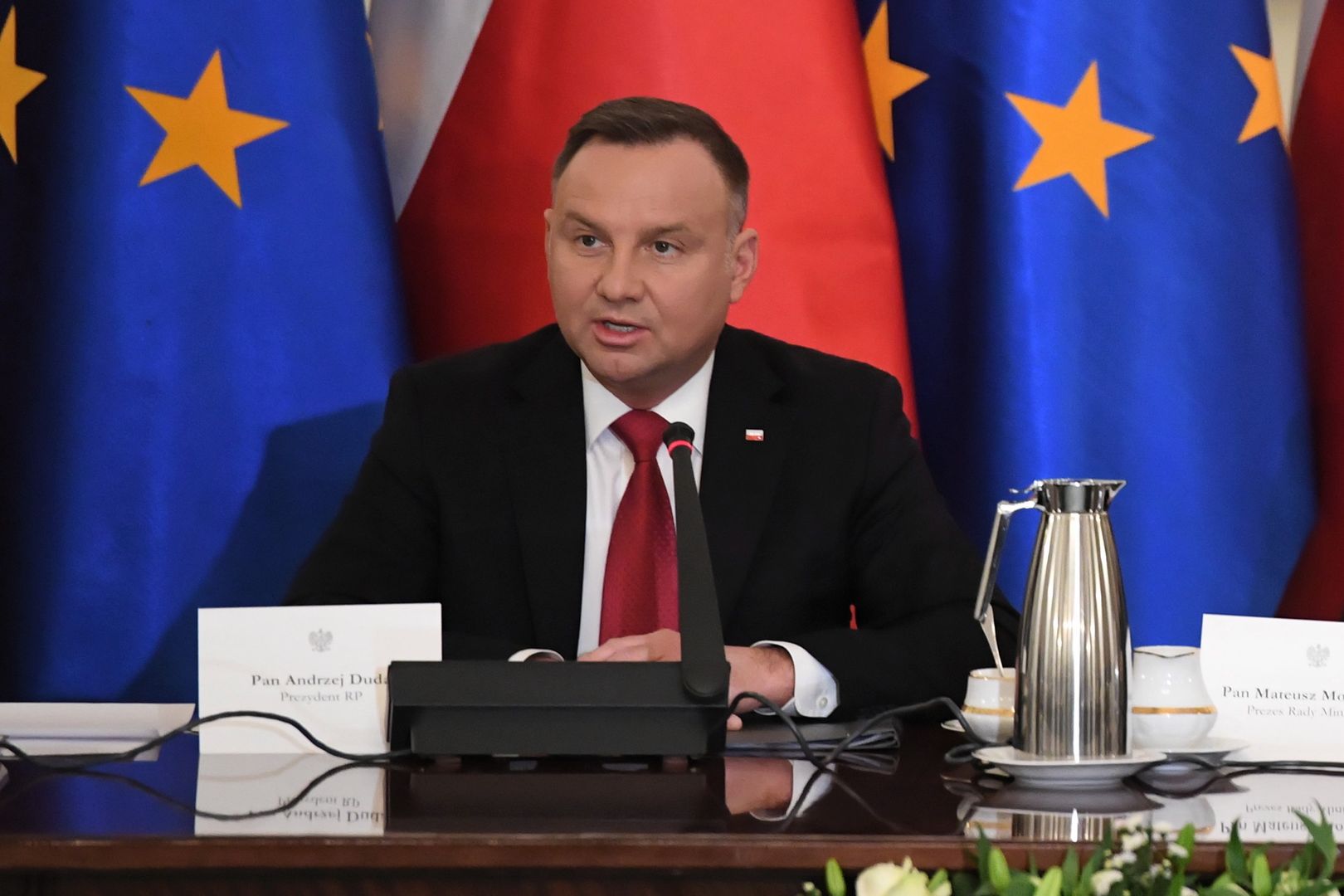 Rada Gabinetowa Zakończona. Prezydent Andrzej Duda Podsumował Spotkanie ...