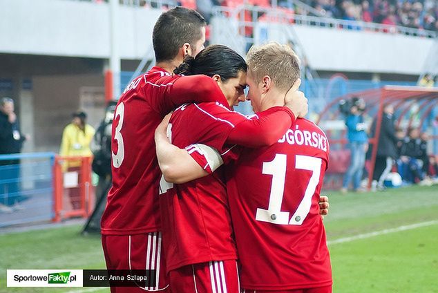 Kapitan Piasta chce się w Poznaniu cieszyć z korzystnego wyniku