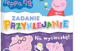 Peppa Pig. Peppa Pig. Zadanie Przyklejanie. Na wycieczkę