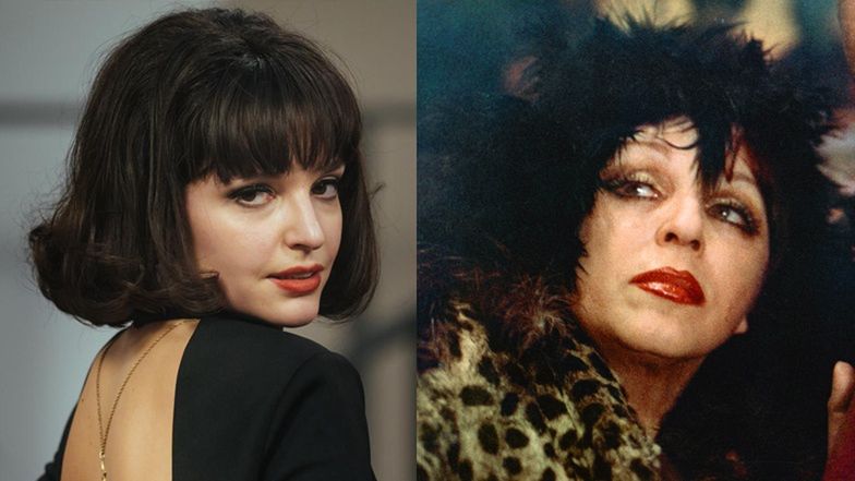 Maria Dębska jak Kalina Jędrusik 